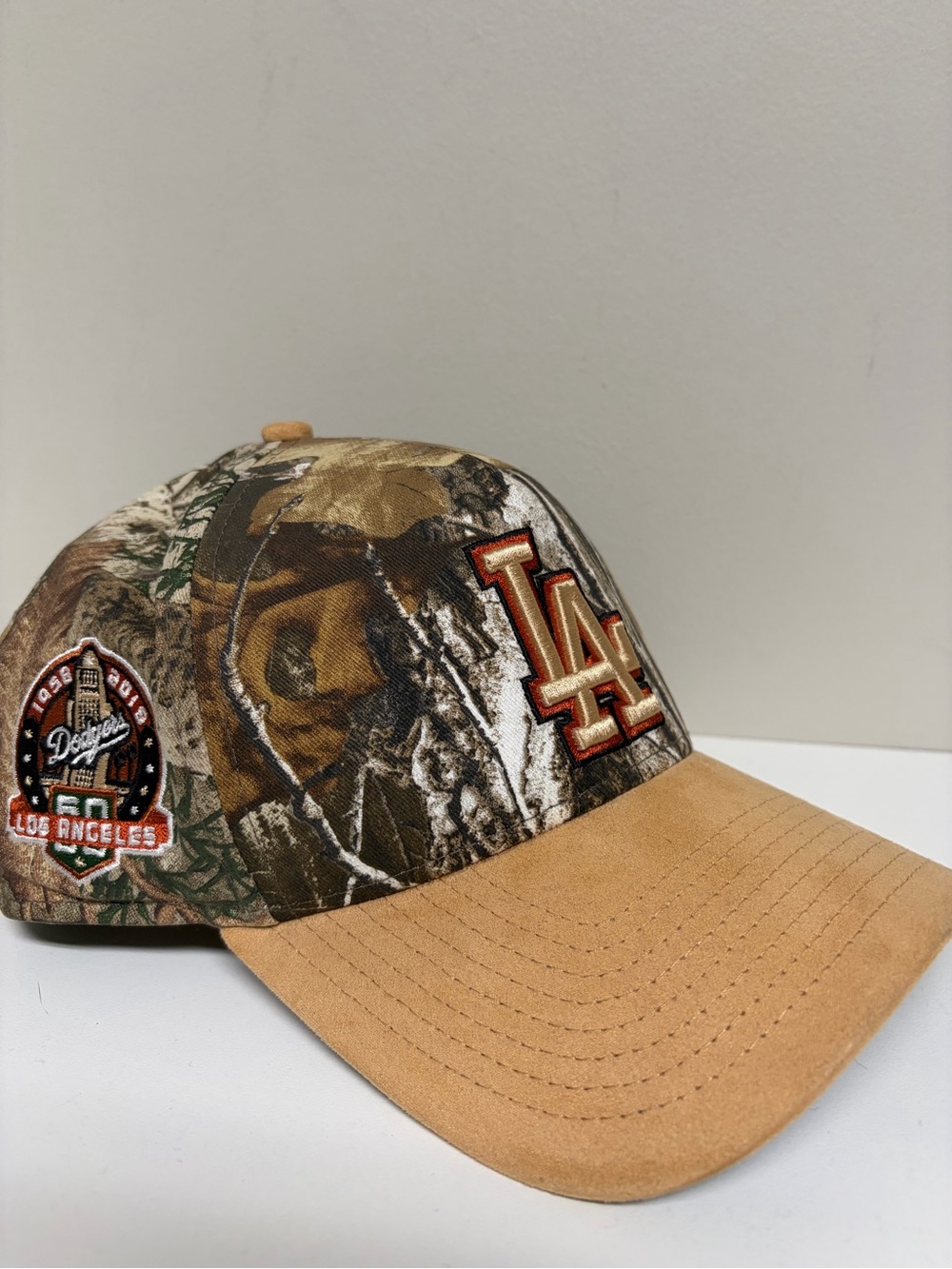 Los Angeles Dodgers Camo Baseball Cap